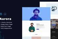 Photo of [Download-S2] AuroraX v2.0 - Portfolio WordPress Theme