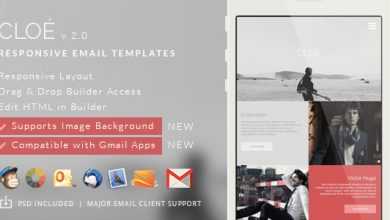 Photo of [Download-S2] Cloe v2.0.1 - Responsive Email Template + Builder Access