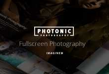 Photo of [Download-S2] Photonic - Fullscreen Photography Theme