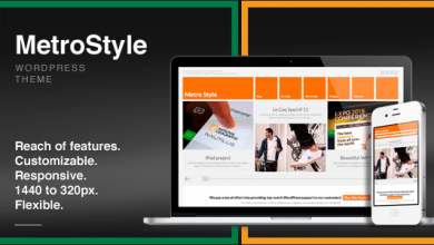 Photo of [Download-S2] MetroStyle Responsive All Purpose Themeforest WP Theme