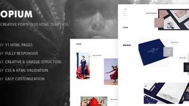 Photo of [Download-S2] Opium - Creative Photography, Portfolio HTML Template
