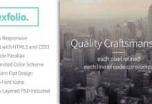 Photo of [Download-S2] Hexfolio – Fully Responsive Onepage HTML5 Template