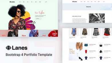Photo of [Download-S2] Lanes v1.0 - eCommerce Bootstrap 4 Template
