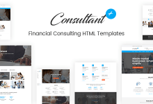 Photo of [Download-S2] Consolution - Financial Consulting HTML Templates