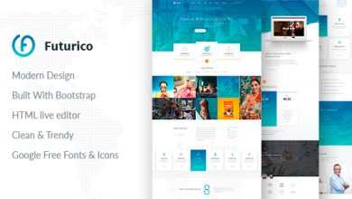 Photo of [Download-S2] Futurico - Multipurpose HTML Template