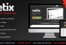Photo of [Download-S2] Netix - responsive landing page