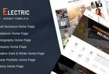 Photo of [Download-S2] Electric - Multipurpose HTML Site Template