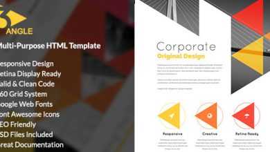 Photo of [Download-S2] 3Angle - Themeforest Agency Creative HTML Template
