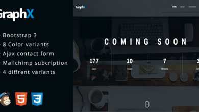 Photo of [Download-S2] GraphX - Responsive Coming Soon Page Template