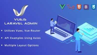 Photo of [Download-S2] VueJS v3.0 - Laravel Admin Template