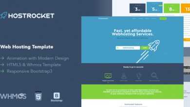 Photo of [Download-S2] Hostrocket WHMCS & HTML Template