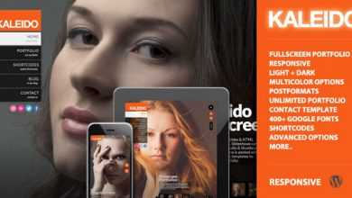 Photo of [Download-S2] Kaleido Themeforest Responsive WP Fullscreen Studio