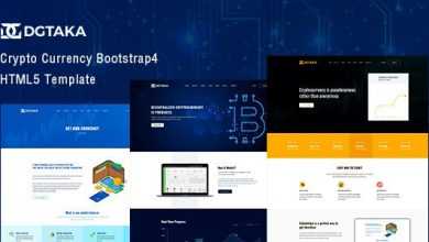 Photo of [Download-S2] Dgtaka - CryptoCurrency Bootstrap 4 Template
