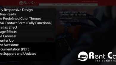 Photo of [Download-S2] Rent Car v1.0 - HTML Template