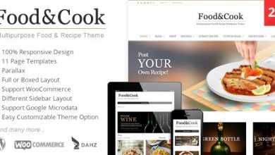 Photo of [Download-S2] Food & Cook v2.2 - Multipurpose Food Recipe WP Theme