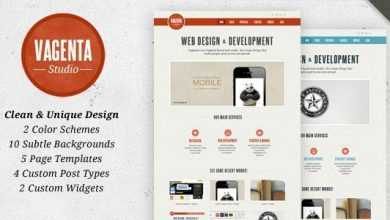 Photo of [Download-S2] Vagenta - Clean and Unique Themeforest WP Template