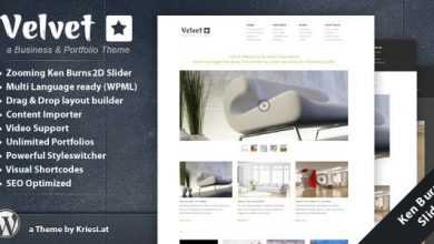 Photo of [Download-S2] Velvet - Minimal Business Themeforest WP Theme