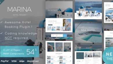 Photo of [Download-S2] Marina v1.0 - Hotel & Resort WordPress Theme