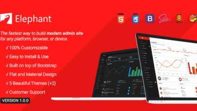 Photo of [Download-S2] Elephant - Dashboard & Admin Site Responsive Template