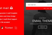 Photo of [Download-S2] Just mail - Responsive E-mail + Online Access