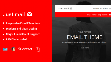 Photo of [Download-S2] Just mail - Responsive E-mail + Online Access