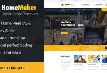 Photo of [Download-S2] HomeMaker - Construction & Builder HTML Template