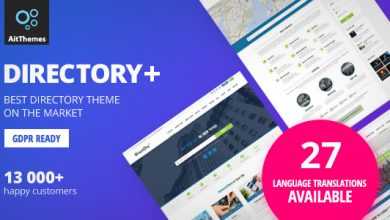 Photo of [Download-S2] Directory+ v2.58 - WordPress Theme