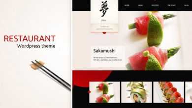Photo of [Download-S2] Taste of Japan - Themeforest Restaurant / Food Wordpress Theme