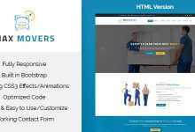 Photo of [Download-S2] Max Movers - Transport & Movers HTML Template