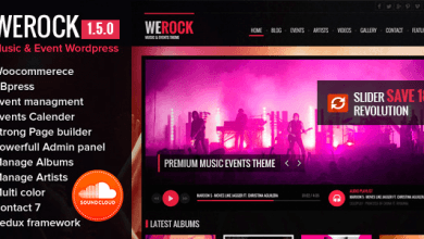 Photo of [Download-S2] WeRock v1.5.6 - Multipurpose Music & Event WordPress Theme