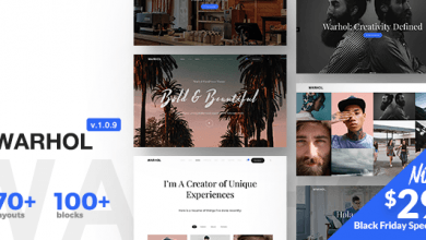 Photo of [Download-S2] Warhol v1.0.9 - Responsive Multipurpose Theme for Creatives