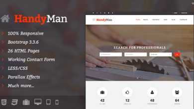 Photo of [Download-S2] Handyman - Job Board HTML Template