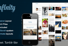 Photo of [Download-S2] Pinfinity - Responsive Tumblr-Like Site Template