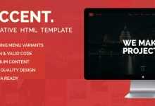 Photo of [Download-S2] Accent — Creative Responsive OnePage Template