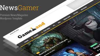 Photo of [Download-S2] NewsGamer v1.6 - WordPress News / Magazine Theme