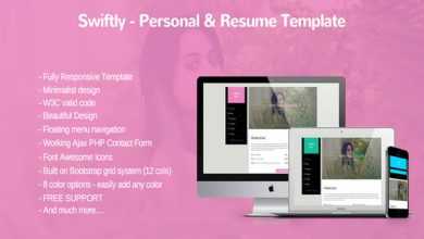 Photo of [Download-S2] Swiftly - Creativemarket Personal and Resume Template