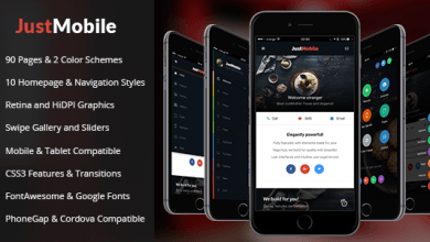 Photo of [Download-S2] Just Mobile - Mobile Template