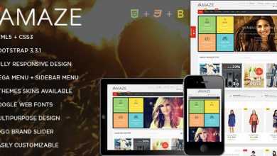 Photo of [Download-S2] Amaze - Responsive Ecommerce HTML5 Template