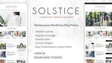 Photo of [Download-S2] Solstice - Multipurpose WordPress Blog and Magazine Theme