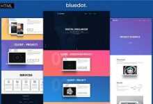 Photo of [Download-S2] Bluedot v1.0 - Minimal Portfolio Template