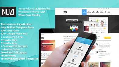 Photo of [Download-S2] Nuzi - Themeforest Multipurpose, Retina Ready, Business Theme