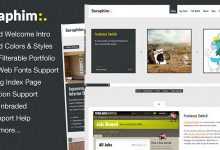 Photo of [Download-S2] Seraphim - AJAX and Animated Portfolio Theme