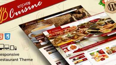 Photo of [Download-S2] Kitchen Cuisine v1.4.0 - Restaurants & Café WP Theme