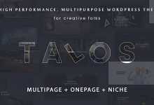 Photo of [Download-S2] Talos v1.3.0 - Creative Multipurpose WordPress Theme