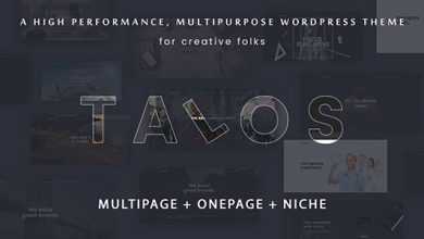 Photo of [Download-S2] Talos v1.3.0 - Creative Multipurpose WordPress Theme
