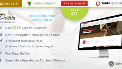 Photo of [Download-S2] Deeds v5.8 - Best Nonprofit Church Organization WP Theme