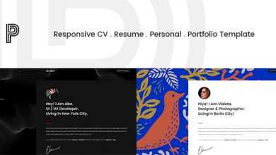 Photo of [Download-S2] Penelope - Responsive CV / Resume / Personal / Portfolio Template