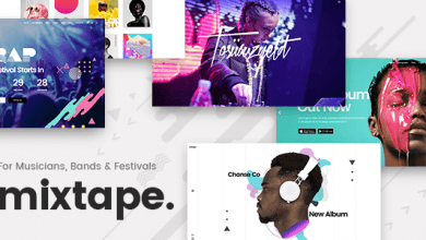 Photo of [Download-S2] Mixtape v1.3 - Music Theme for Artists, Bands, and Festivals