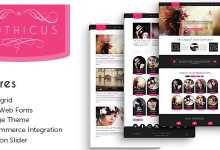 Photo of [Download-S2] Gothicus v1.9 - One Page Woocommerce Wordpress Theme