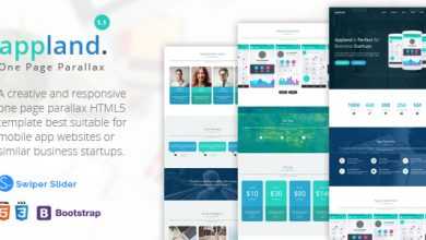 Photo of [Download-S2] AppLand v1.1 - One Page Parallax
